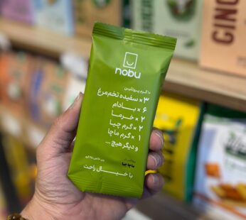 پروتئین بار رژیمی (بدون شکر) ماچا چیا “نوبو” (10 گرم پروتئین)