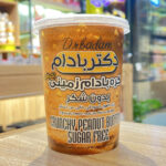 کره بادام زمینی با کرانچی رژیمی و بدون شکر دکتر بادام 470 گرم