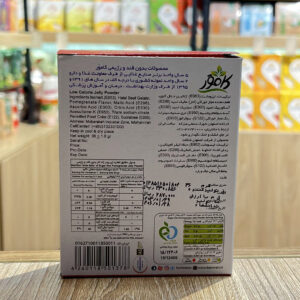 پودر ژله رژیمی و بدون قند کامور - Image 3