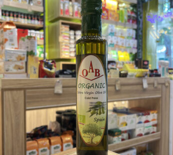 روغن زیتون فرابکر ارگانیک اُ آ ب OAB حجم 250 میلی لیتر