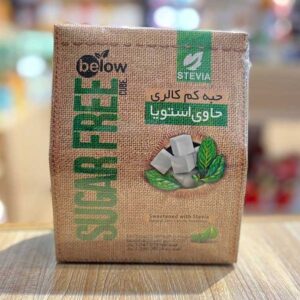 قیمت مناسب حبه ساده کم کالری بدون شکر (استویا) 300 گرمی بیلو