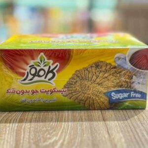 بیسکوییت جو بدون قند کامور 350 گرم
