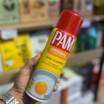 اسپری روغن صفر کالری رژیمی بدون چربی و قند 170 گرم مارک پام PAM