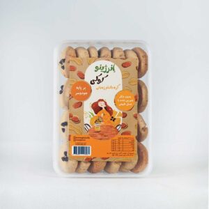 خرید کوکی رژیمی بر پایه جودوسر و شیرین شده با عسل انرژی نو طعم کره بادام زمینی