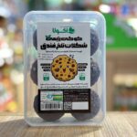 کوکی رژیمی جودوسر شکلات تلخ فندوق و شیرین شده با استویا اکولا
