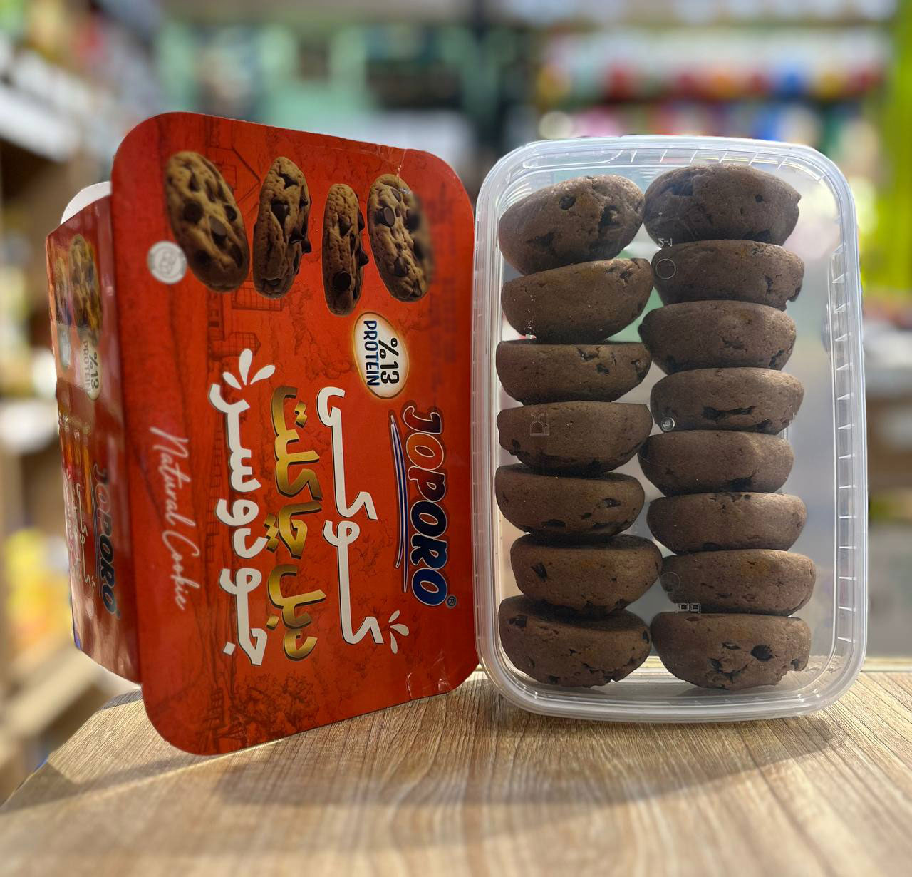 کوکی رژیمی دبل چاکلت جودوسر شیرین شده با استویا جوپرو 360 گرم - Image 4