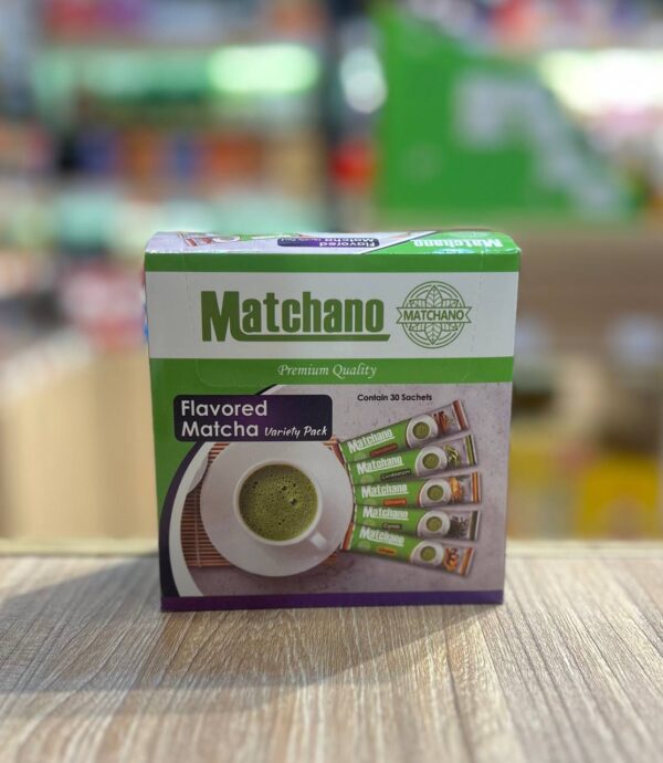 پودر ماچا رژیمی خالص (اصل ژاپن) طعم دار ترکیبی  30 عددی - تصویر 3
