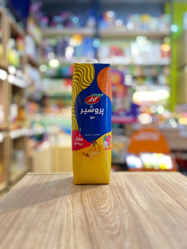 پروشیر کاله بزرگ پرو 1000 میلی گرم 100 گرم پروتئین (وانیل، موز) یک لیتری - تصویر 3