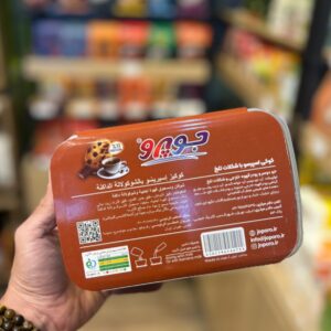 کوکی رژیمی اسپرسو با شکلات تلخ جودوسر شیرین شده با استویا جوپرو 360 گرم - Image 4