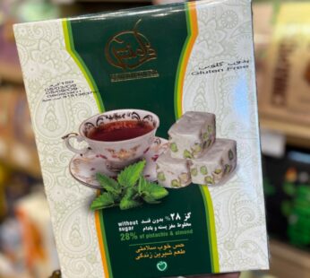 گز رژیمی بدون قند کم کالری 28 درصد پسته و بادام 150 گرم