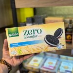 بیسکویت بدون شکر رژیمی گولون دوقلو کرمدار کاکائویی با کرم وانیلی 210 گرم Gullon