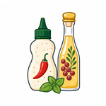 سس رژیمی و سرکه