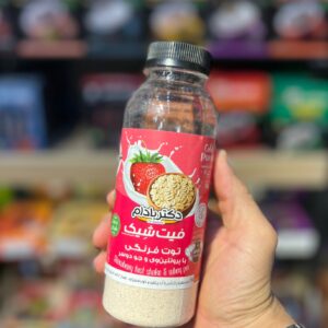 محصول پروتئینی فیت شیک توت فرنگی