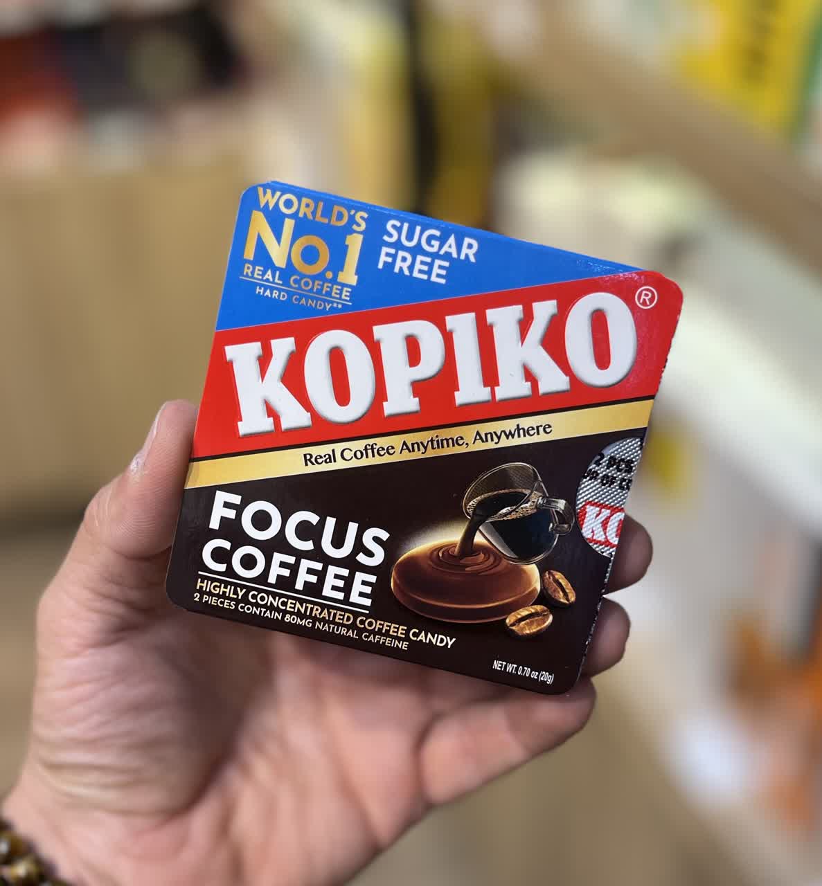 قرص قهوه کوپیکو بدون شکر رژیمی KOPIKO