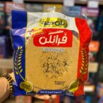 نان جو فرانسوی فرانگن کنجدی جو 100 درصد وزن 200 گرم